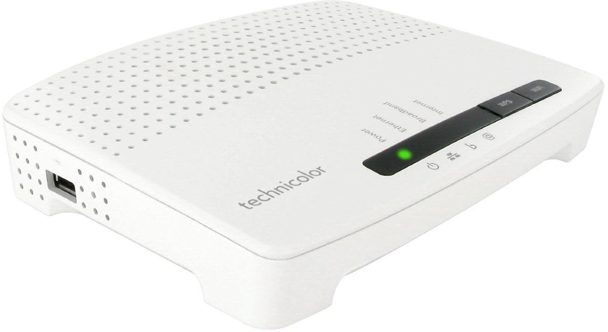 ADSL : modem routeur TECHNICOLOR TG582N
