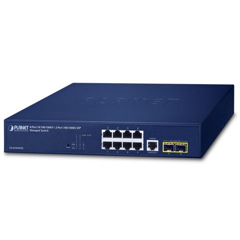  Switch ethernet   Switch GS-4210-8T2S 8 ports Giga + 2 SFP
