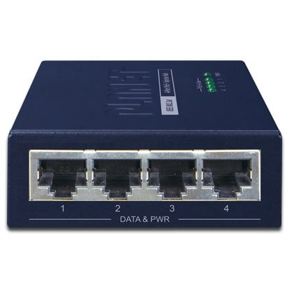 Injecteur PoE High power 802.3at 4 ports 30W HPOE-460