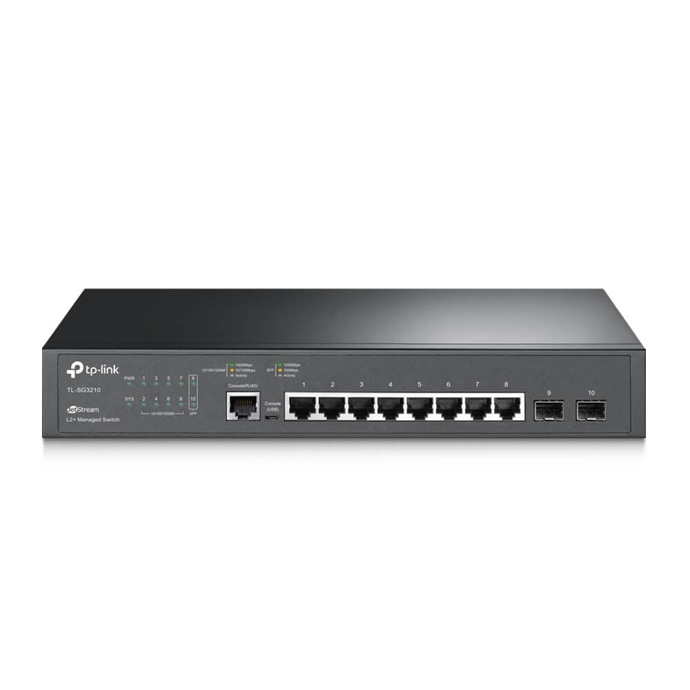   Switch   Switch administrable 8 ports Giga + 2 SFP TL-SG3210