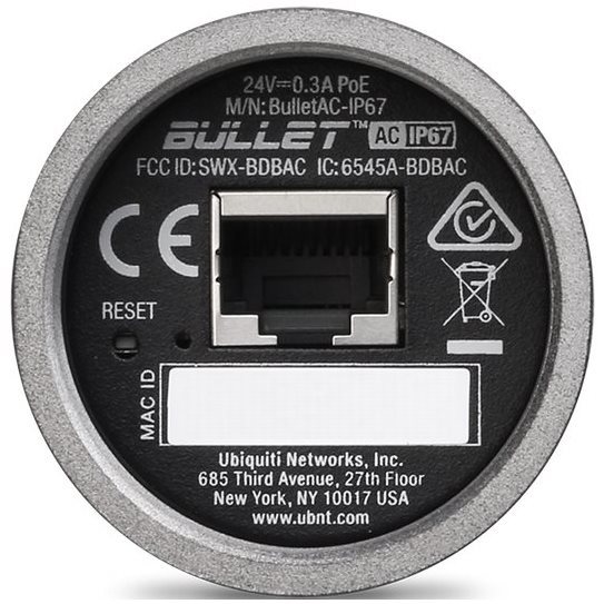 Pont Wifi Bullet AC IP67 Titanium BULLETAC-IP67