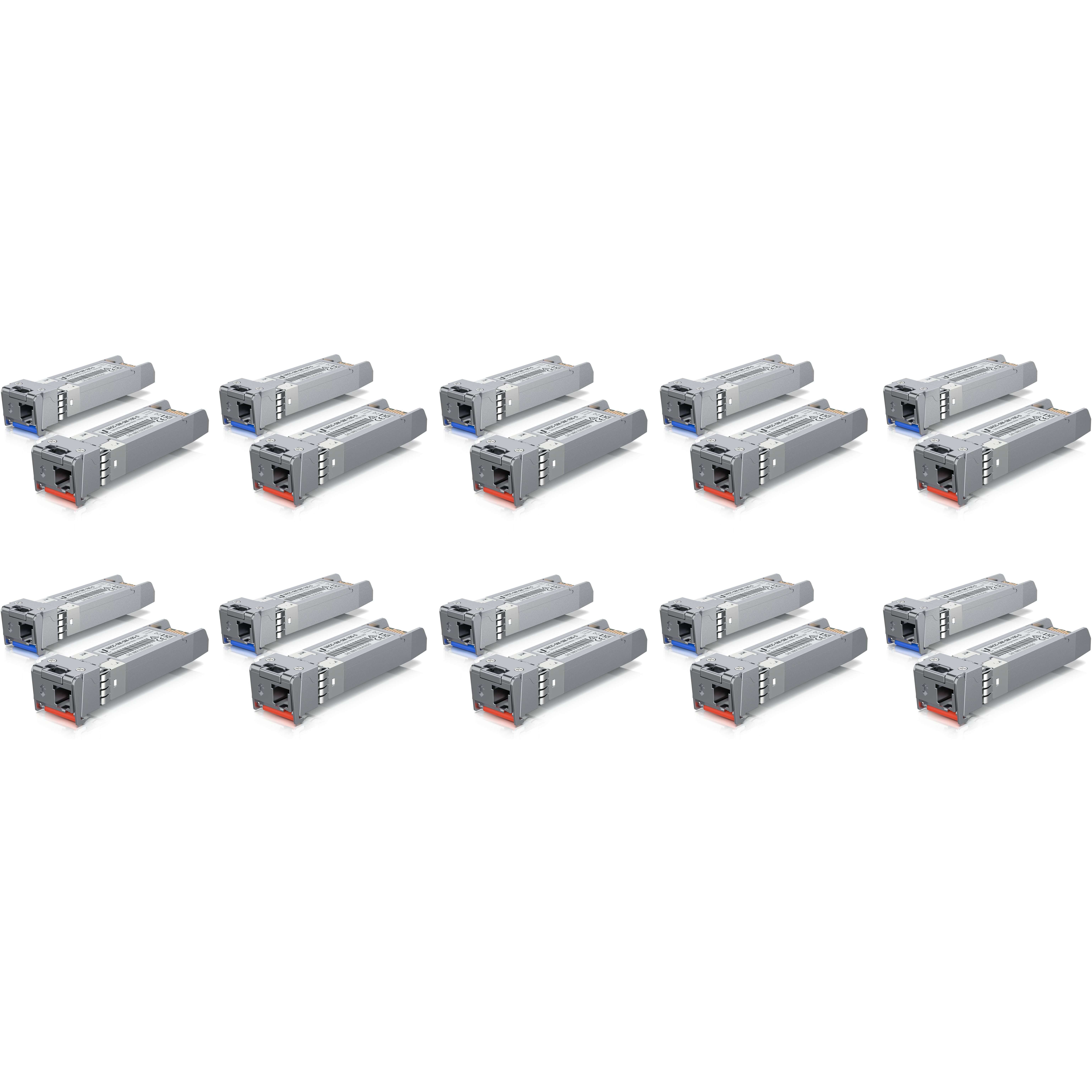 Pack de 20 modules SFP+ 10Giga monomode WDM UACC-OM-SM-10G-S-20