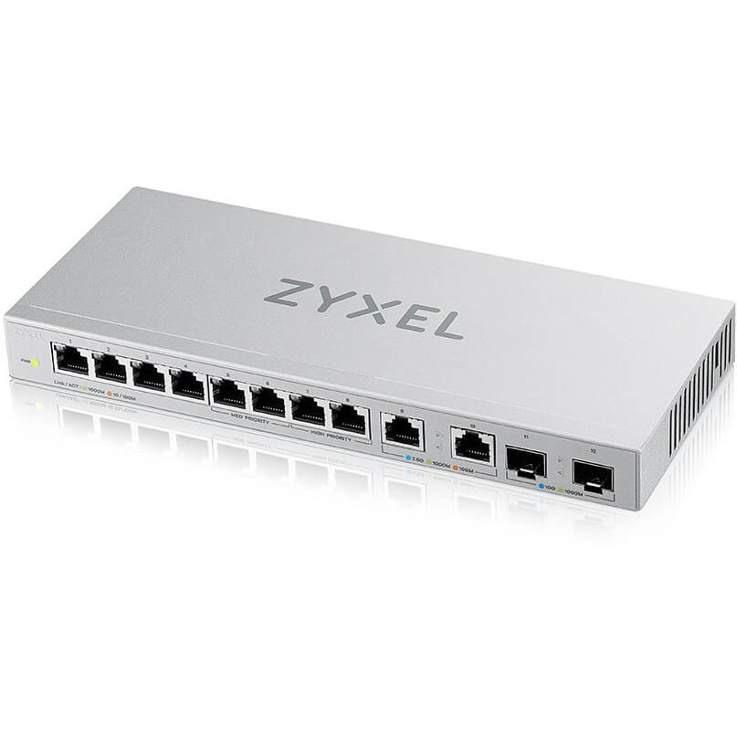   Switch   Switch 8 ports Giga + 2 x 2,5 Giga + 2 x SFP+ XGS1010-12-ZZ0102F