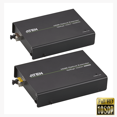   Dport vido   Vido extender HDMI Audio IR RS232 over FO 600m VE882-AT-G